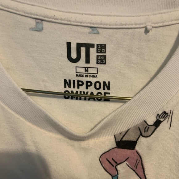 Rare Uniqlo Nippon Omiyage Ninja T-Shirt Size M - Picture 3 of 3
